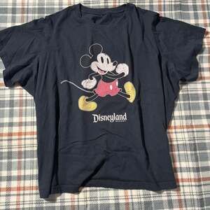 Vintage Disneyland Resort Mickey Mouse Graphic T-Shirt, Black, Women's XXL